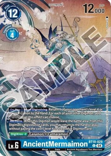 [BT18-029](U) AncientMermaimon (Tamer's Selection Box Championship 2024) (Foil)