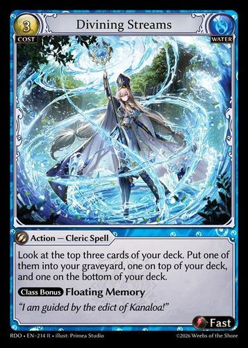 |GA09|<1st>[RDO-EN-214](R) Divining Streams