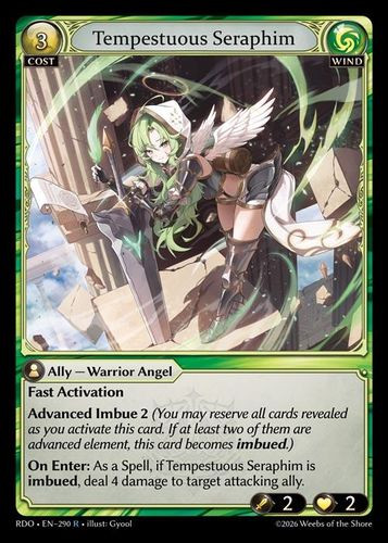 |GA09|<1st>[RDO-EN-290](R) Tempestuous Seraphim