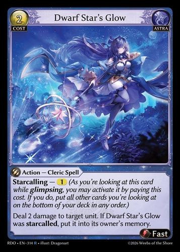 |GA09|<1st>[RDO-EN-314](R) Dwarf Star's Glow