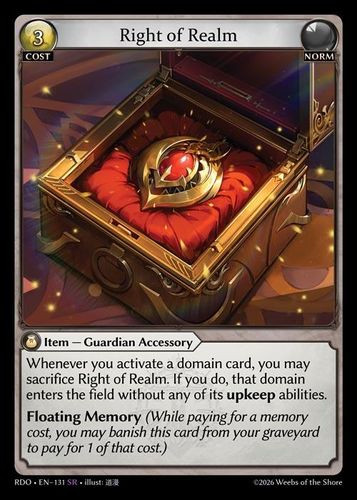 |GA09|<1st>[RDO-EN-131](SR) Right of Realm