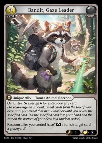 |GA09|<1st>[RDO-EN-052](R) Bandit, Gaze Leader {Foil}