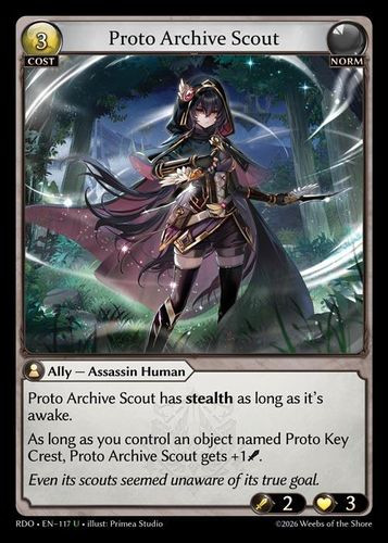 |GA09|<1st>[RDO-EN-117](U) Proto Archive Scout {Foil}