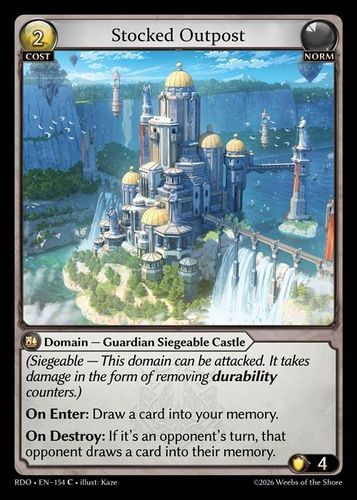 |GA09|<1st>[RDO-EN-154](C) Stocked Outpost {Foil}