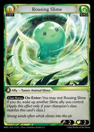 |GA09|<1st>[RDO-EN-275](C) Rousing Slime {Foil}