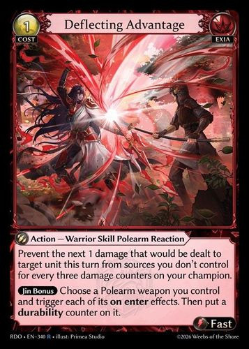 |GA09|<1st>[RDO-EN-340](R) Deflecting Advantage {Foil}