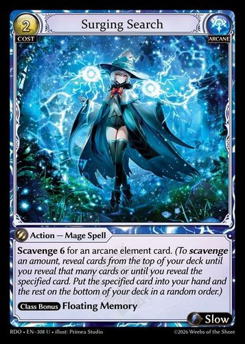 |GA09|<1st>[RDO-EN-308](U) Surging Search {Alt Foil}