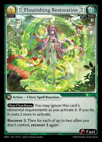|GA09|<1st>[RDO-EN-379](U) Flourishing Restoration {Alt Foil}