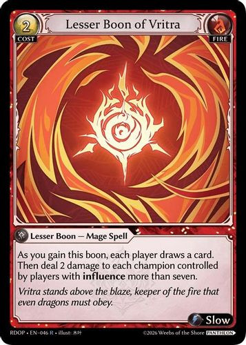 |GA09|<1st>[RDOP-EN-46](R) Lesser Boon of Vritra