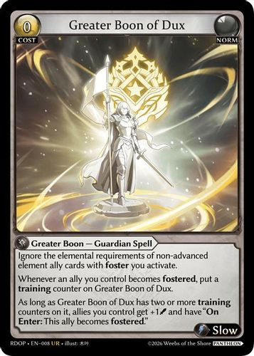 |GA09|<1st>[RDOP-EN-08](UR) Greater Boon of Dux