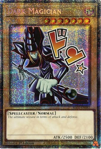 [RA05-EN083] Dark Magician (Text Art) (Starlight Rare)<1st>