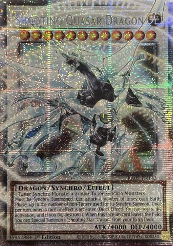 [RA05-EN143] Shooting Quasar Dragon (Extended Art) (Starlight Rare)<1st>