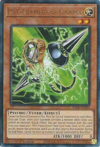 [RA05-EN006] PSY-Framegear Gamma (Ultimate Rare)<1st>