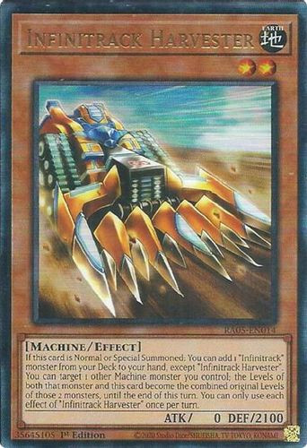 [RA05-EN014] Infinitrack Harvester (Ultimate Rare)<1st>