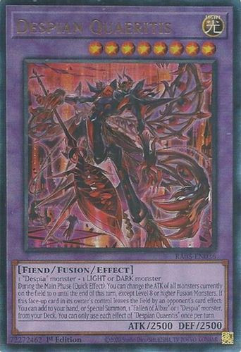 [RA05-EN036] Despian Quaeritis (Ultimate Rare)<1st>