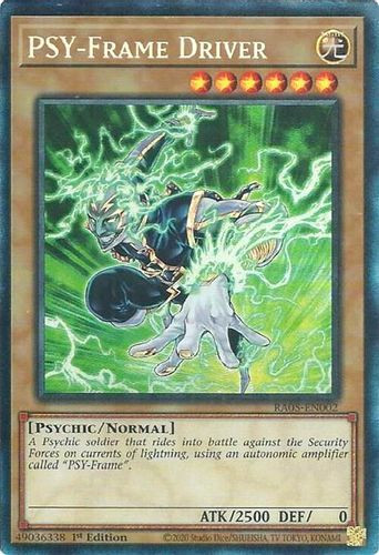 [RA05-EN002] PSY-Frame Driver (Collector's Rare)<1st>