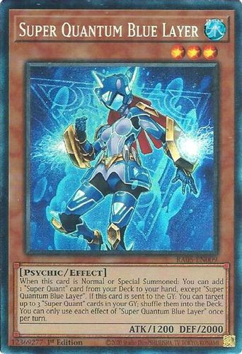 [RA05-EN009] Super Quantum Blue Layer (Collector's Rare)<1st>