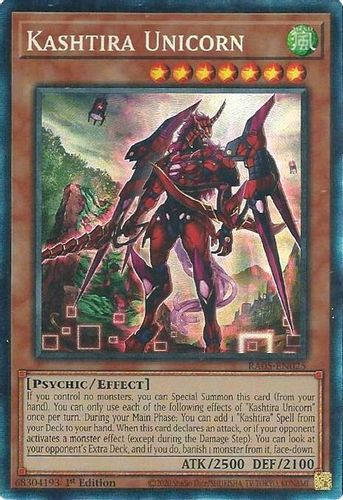 [RA05-EN025] Kashtira Unicorn (Collector's Rare)<1st>