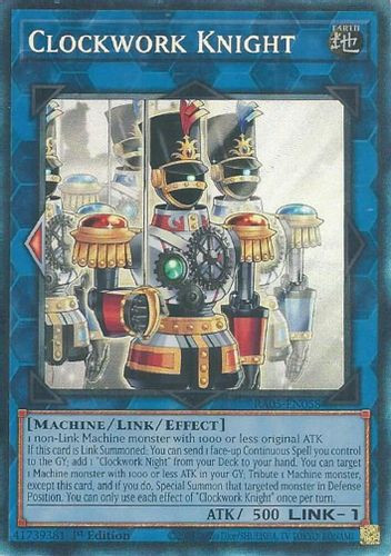 [RA05-EN058] Clockwork Knight (Collector's Rare)<1st>