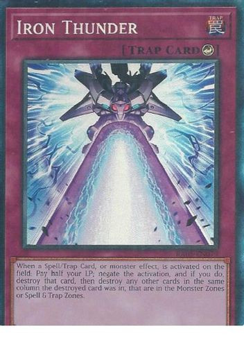 [RA05-EN079] Iron Thunder (Collector's Rare)<1st>