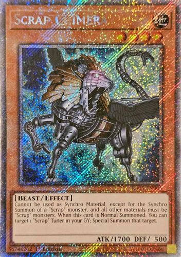 [RA05-EN005] Scrap Chimera (Platinum Secret Rare)<1st>