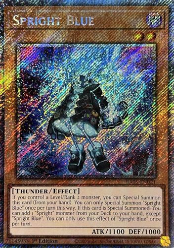 [RA05-EN021] Spright Blue (Platinum Secret Rare)<1st>