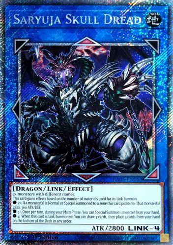 [RA05-EN053] Saryuja Skull Dread (Platinum Secret Rare)<1st>