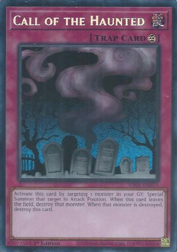 [RA05-EN076] Call of the Haunted (Secret Rare)<1st>