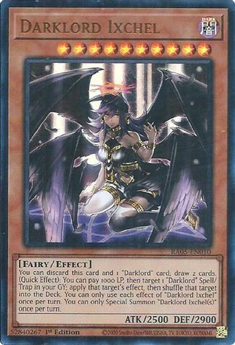 [RA05-EN010] Darklord Ixchel (Ultra Rare)<1st>
