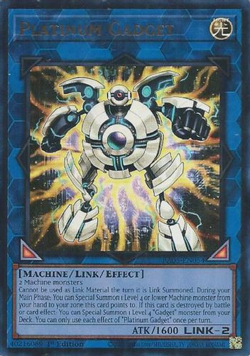 [RA05-EN054] Platinum Gadget (Ultra Rare)<1st>