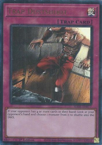 [RA05-EN077] Trap Dustshoot (Ultra Rare)<1st>