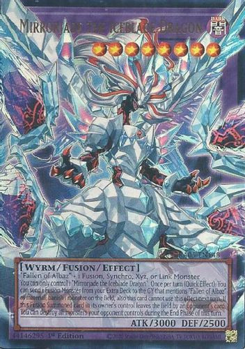[RA05-EN148] Mirrorjade the Iceblade Dragon (Extended Art) (Ultra Rare)<1st>