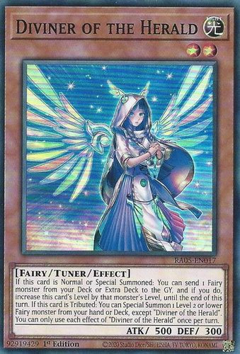 [RA05-EN017] Diviner of the Herald (Super Rare)<1st>