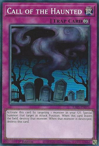 [RA05-EN076] Call of the Haunted (Super Rare)<1st>
