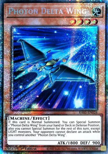 [RA05-EN026] Photon Delta Wing (Starlight Rare)<1st>