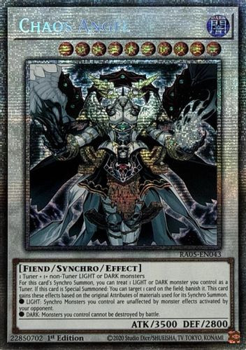 [RA05-EN043] Chaos Angel (Starlight Rare)<1st>