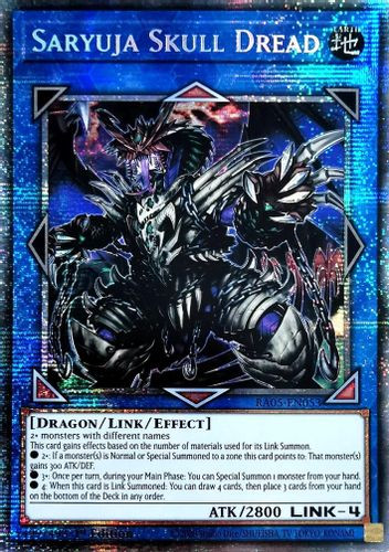 [RA05-EN053] Saryuja Skull Dread (Starlight Rare)<1st>