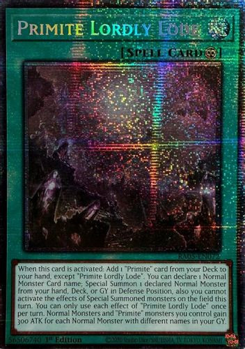 [RA05-EN072] Primite Lordly Lode (Starlight Rare)<1st>