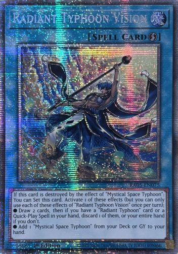 [RA05-EN075] Radiant Typhoon Vision (Starlight Rare)<1st>