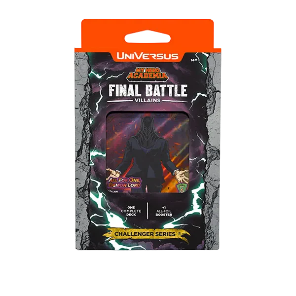 UVS: Challenger Series Deck - My Hero Academia - Final Battle (Villains)