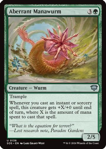 [SOS-0138](U) Aberrant Manawurm
