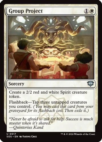 [SOS-0017](U) Group Project (Foil)