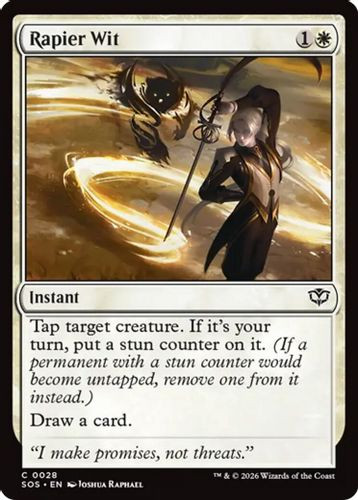 [SOS-0028](C) Rapier Wit (Foil)