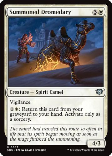 [SOS-0037](U) Summoned Dromedary (Foil)