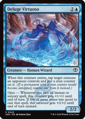 [SOS-0042](C) Deluge Virtuoso (Foil)
