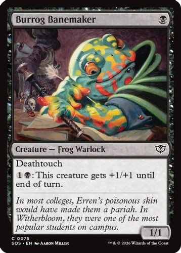 [SOS-0075](C) Burrog Banemaker (Foil)