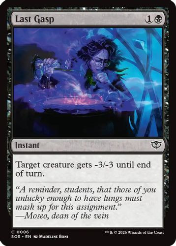 [SOS-0086](C) Last Gasp (Foil)