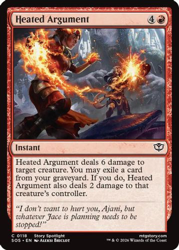 [SOS-0118](C) Heated Argument (Foil)
