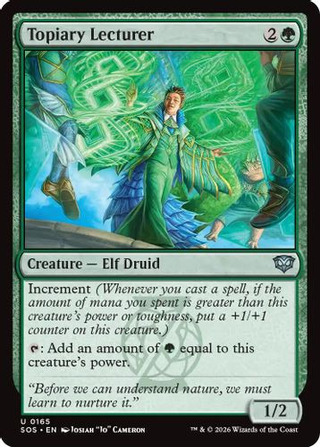 [SOS-0165](U) Topiary Lecturer (Foil)