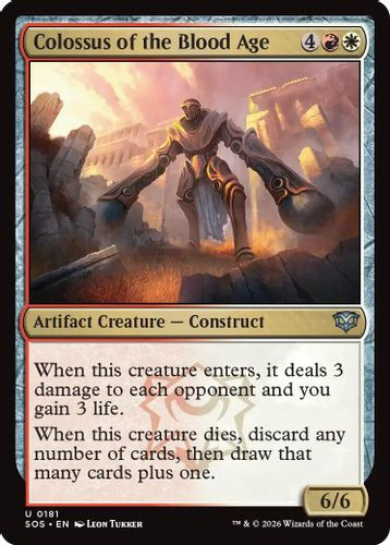 [SOS-0181](U) Colossus of the Blood Age (Foil)